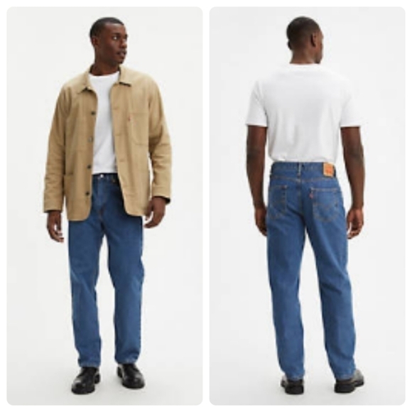 New LEVI'S 550™ RELAXED FIT MEN'S JEANS Sz 34 - Picture 1 of 7
